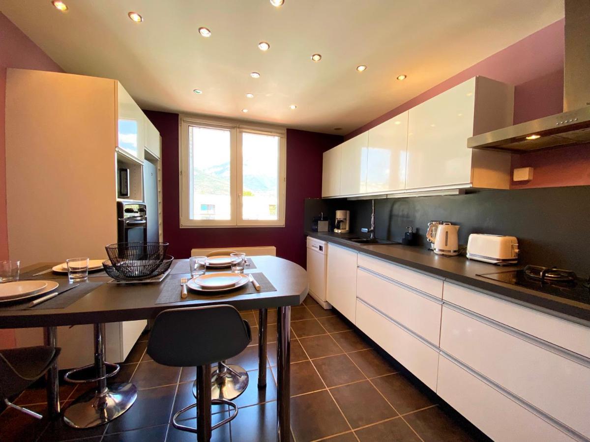 Appartement Cosy - Vue Sur Les Montagnes Chambery Bagian luar foto